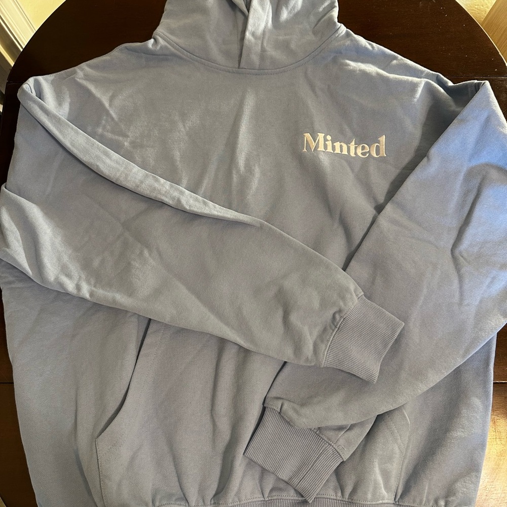 Mint Men's Blue Hoodie Sweater